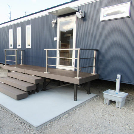 トレーラーハウスエクステリア